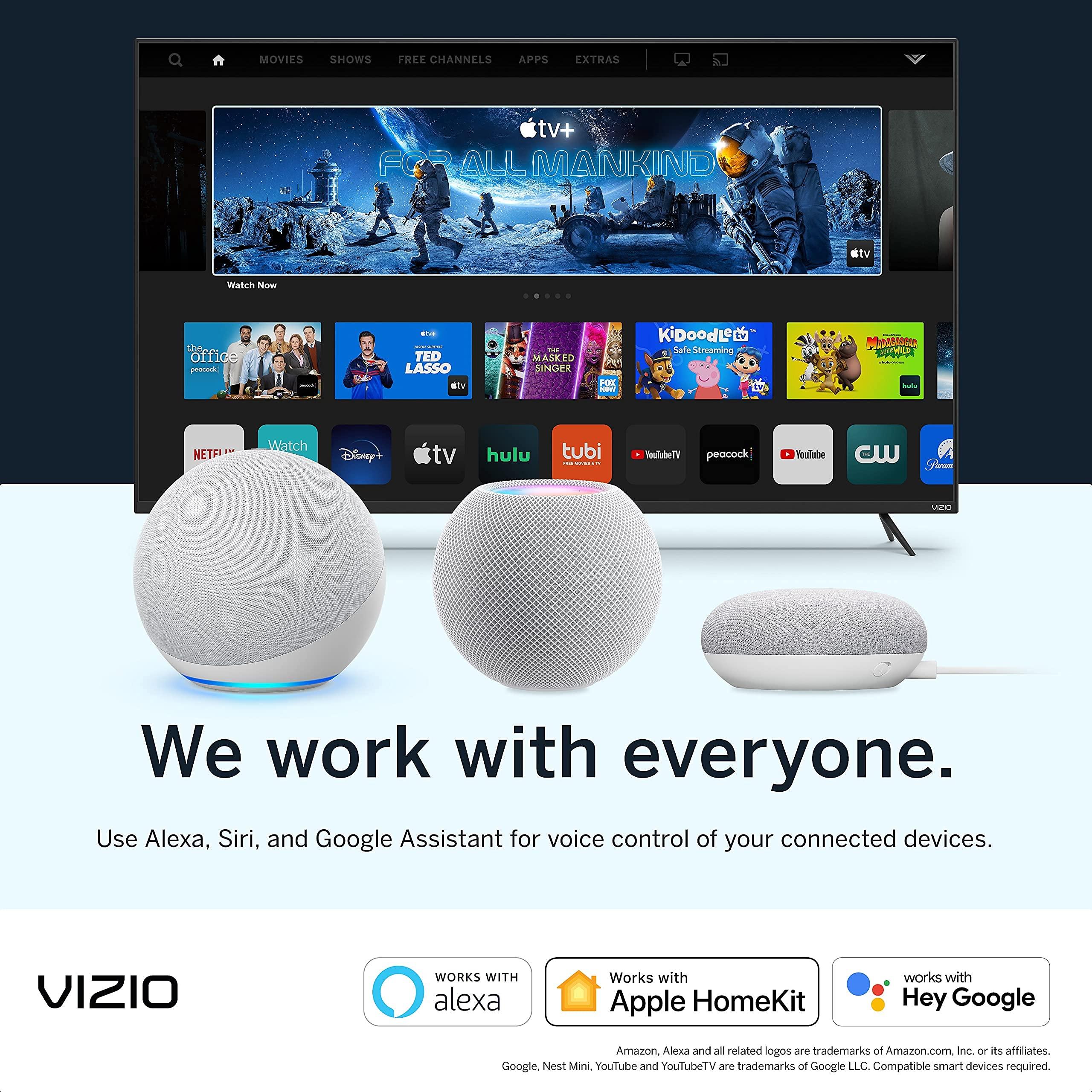 VIZIO VIZIO 40-inch D-Series Full HD 1080p Smart TV Chromecast Built-in Streaming Channels, D40f-J09, 2021 Model 40 inches (Renewed)