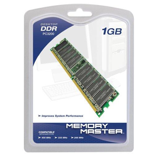 Centon Memory Master 1 GB DDR 400MHz PC3200 Desktop DIMM Memory Module (MMD1024SD1-400)