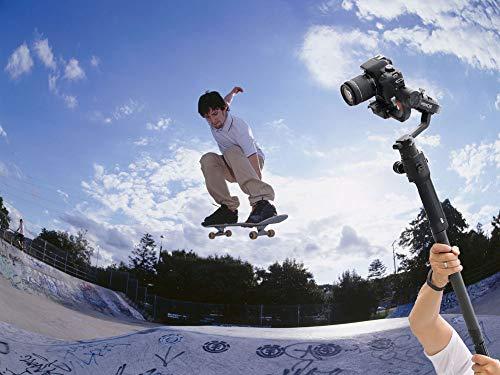 Atoptek Gimbal Extension Pole Carbon Fiber Rod Monopod Stick Lightweight 1/4\'\' 3/8\'\' Thread for DJI Ronin S/SC, OSMO Mobile 3, ZHIYUN Crane 2 V2, Moza AirCross, FeiyuTech, DSLR Camera, Stabilizer