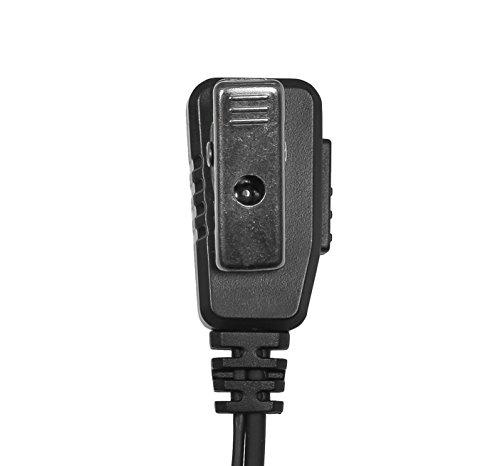 Bommeow Bommeow BDS15-H2 D-Shape Style Earphone with PTT MIC for 1 Pin 2.5mm Cobra Hytera TC-320 BD352