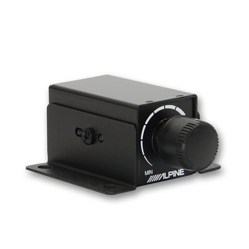 Alpine Alpine R2-A60F R-Series 4-Channel Amplifier & RUX-KNOB.2 Remote Bass Knob Bundle