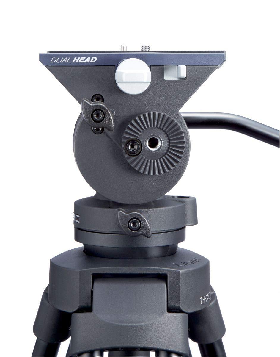 Libec TH-X: TH-X Head/TH-X Tripod with Mid-Level Brace/TH-X Case