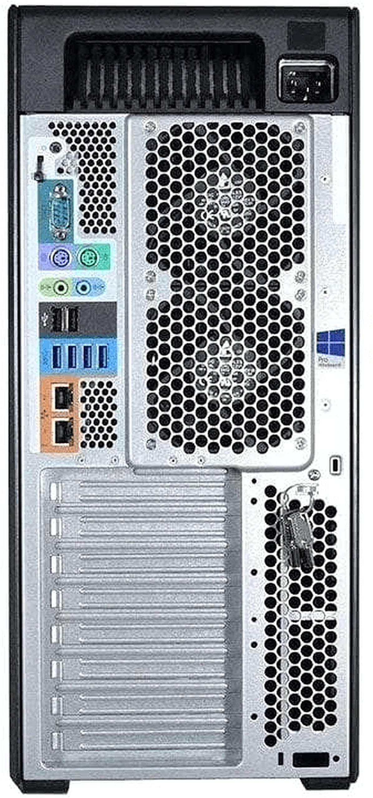 HP HP Z840 Workstation, 2X Intel Xeon E5-2678 v3 up to 3.1GHz (24 Cores Total), 128GB DDR4, 4X 1TB SSD, Quadro M4000 8GB (4X Display Ports), USB 3.0, Windows 10 Professional 64-bit (Renewed)