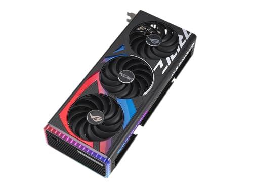 ASUS ASUS ROG Strix GeForce RTX 4070 Super OC Edition Gaming Graphics Card (PCIe 4.0, 12GB GDDR6X, DLSS 3, HDMI 2.1a, DisplayPort 1.4a, Massive Vented Backplate, Power Sensing, Aura Sync)