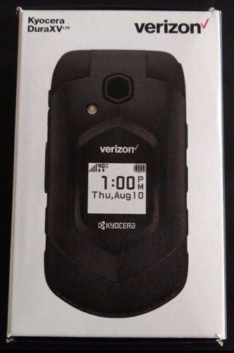 Kyocera Kyocera E4610PTT "DURAXV LTE" PTT Verizon Rugged Camera Cell Phone