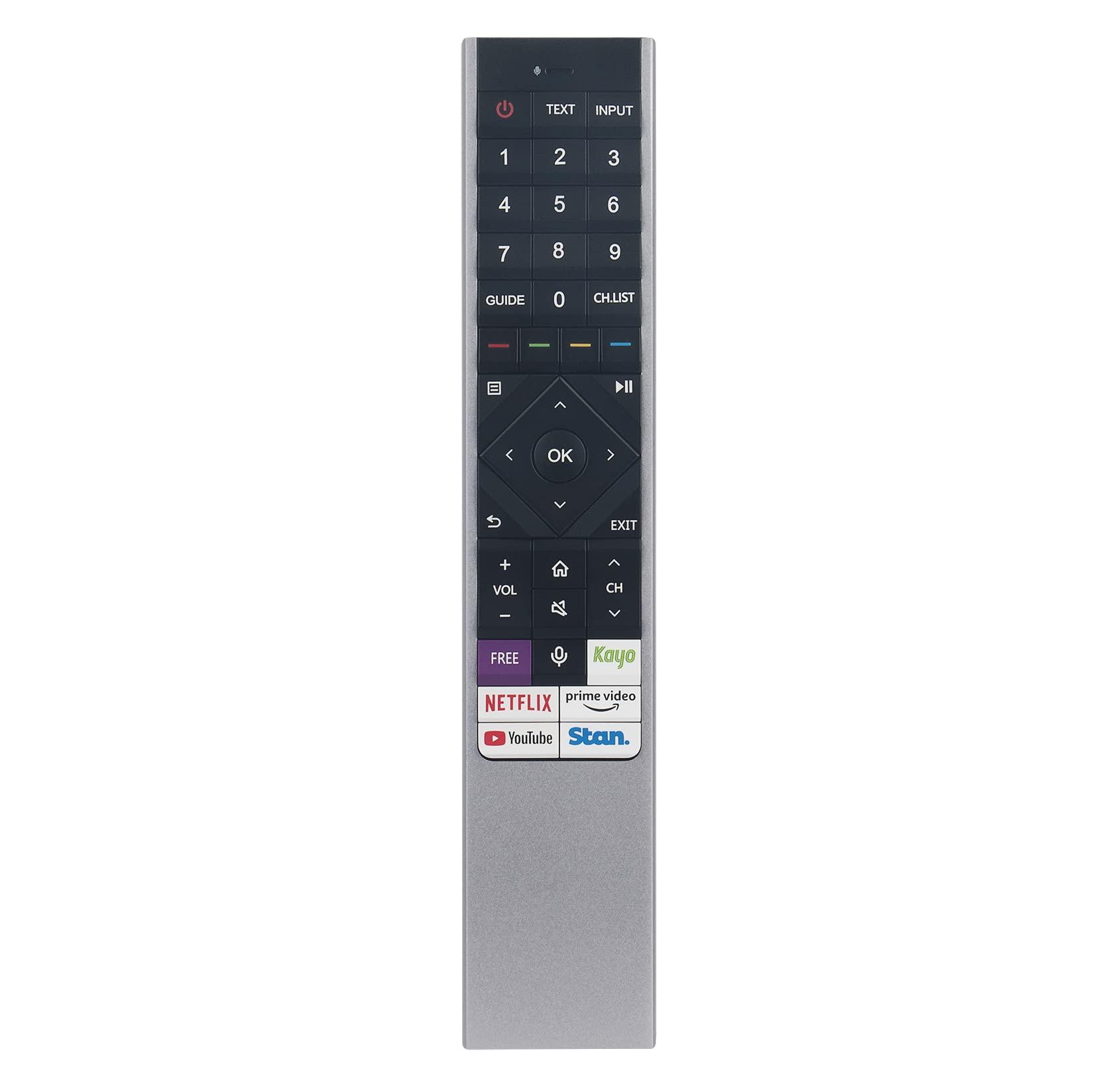 ALLIMITY ALLIMITY ERF6E64H Voice Replacement Remote Control Compatible with Hisense 4K OLED LCD HDTV U8G Series 75U8G 85U8G U9G Series 65U9G 75U9G 55U8G 65U8G