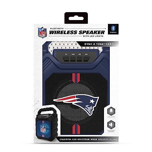 SOAR SOAR NFL XL ShockBox Wireless Bluetooth Speaker, New England Patriots