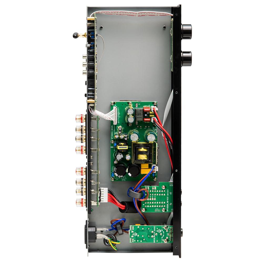 OSD Audio OSD Audio OSD XMP100 GEN2 2X 100W Class D High Power Stereo Amplifier, Bass and Treble Control 90 dB SNR, Wireless BT