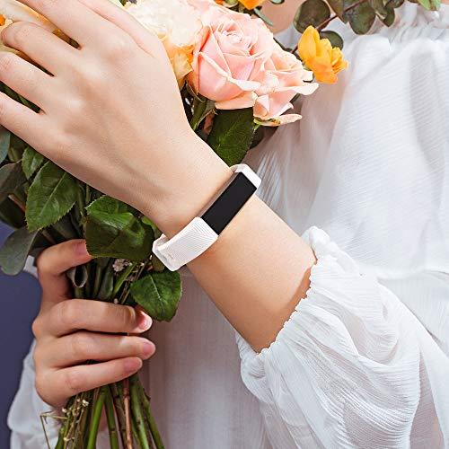 AK [5 Pack] Sport Bands Compatible with Fitbit Alta HR Bands and Fitbit Alta Bands Women Men, Classic Soft Silicone Replacement Wristbands Straps for Fitbit Alta HR/Fitbit Alta (5 Pack B, Small)