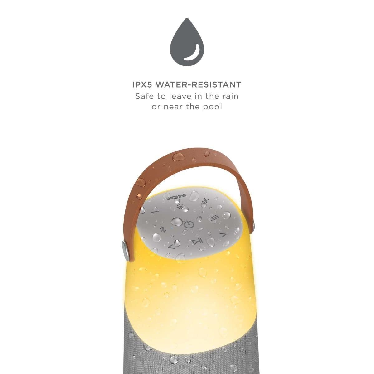 ION Ion Audio Bright Max Plus Indoor/Outdoor 360 Degree Bluetooth Wireless Speaker (Renewed)