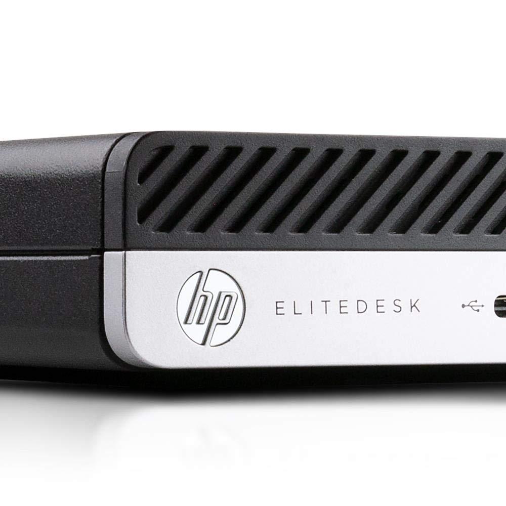 HP HP Micro PC Elitedesk 800 G3 Mini Computer Desktop Intel i5-6500T up to 3.10GHz 16GB 256GB NVMe SSD Built-in AX200 Wi-Fi 6 BT Wireless Keyboard and Mouse Windows 11 Pro (Renewed)