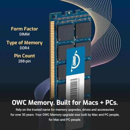 OWC OWC 16GB DDR4 2666MHz PC4-21300 CL19 1.2V 288-Pin Non-ECC UDIMM Memory RAM Compatible with Hp Prodesk 400 G6 Sff 400 G6 Tower 600 G5 Sff 600 G5 Tower
