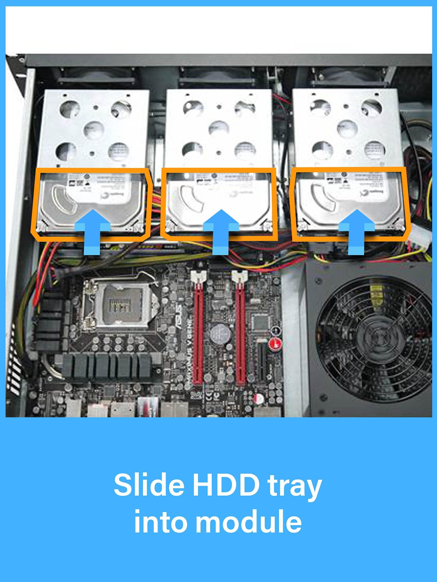 Rosewill Rosewill 2U Server Chassis Rackmount Case | 4 3.5\" HDD Bays | Micro-ATX Compatible |3 x 80mm PWM Fans | 2X USB 3.0 | Silver/Black - RSV-Z2600U
