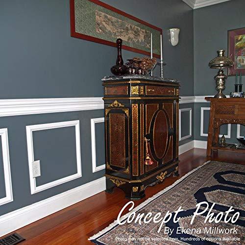 Ekena Millwork Ekena Millwork PNL16X28AS-01 16\"W x 28\"H x 1/2\"P Ashford Molded Classic Wainscot Wall Panel