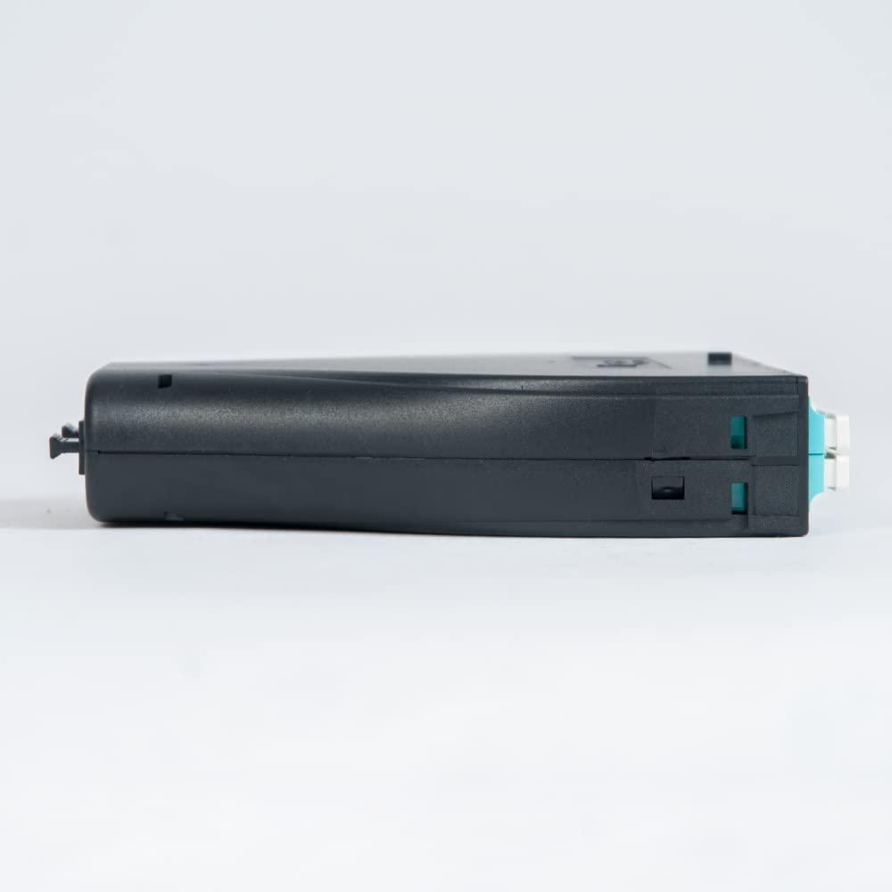 ICC ICC Plug and Play LC-MPO Fiber Optic Cassette with Aqua Multimode Adapters and 24 10G OM3 Fibers