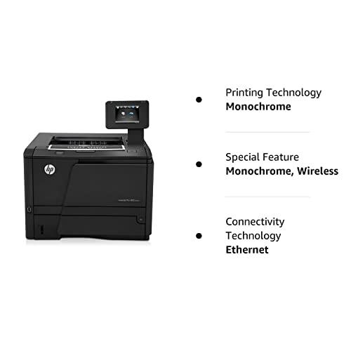 HP HP Laserjet Pro 400 M401DW M401 CF285A Printer 80A Toner and 90/Day Warranty(Renewed)