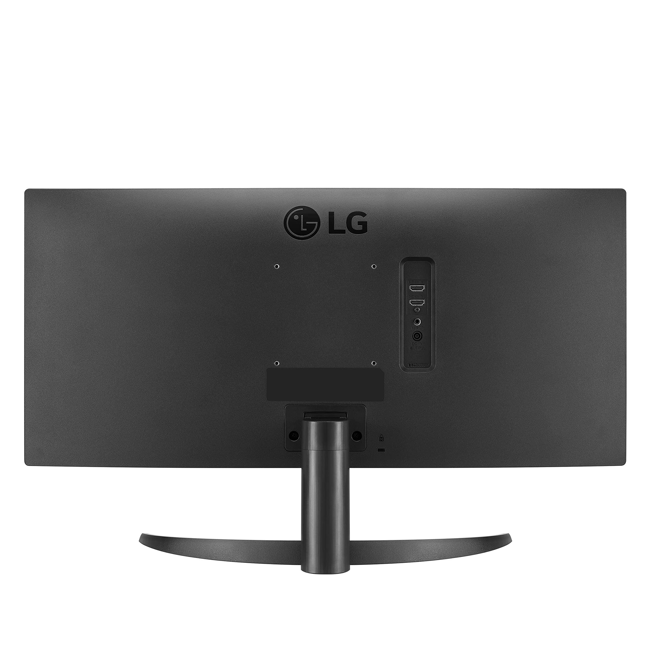 LG LG UltraWide FHD 26-Inch Computer Monitor 26WQ500-B, IPS with HDR 10 Compatibility and AMD FreeSync, Black