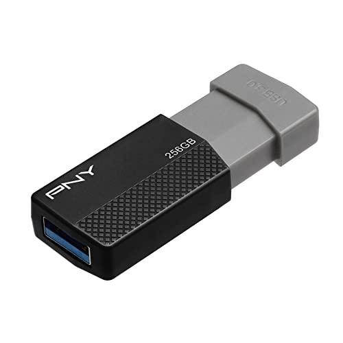 PNY PNY USB 3.0 Flash Drive, 256GB, Assorted Colors, P-FD256ELEDG