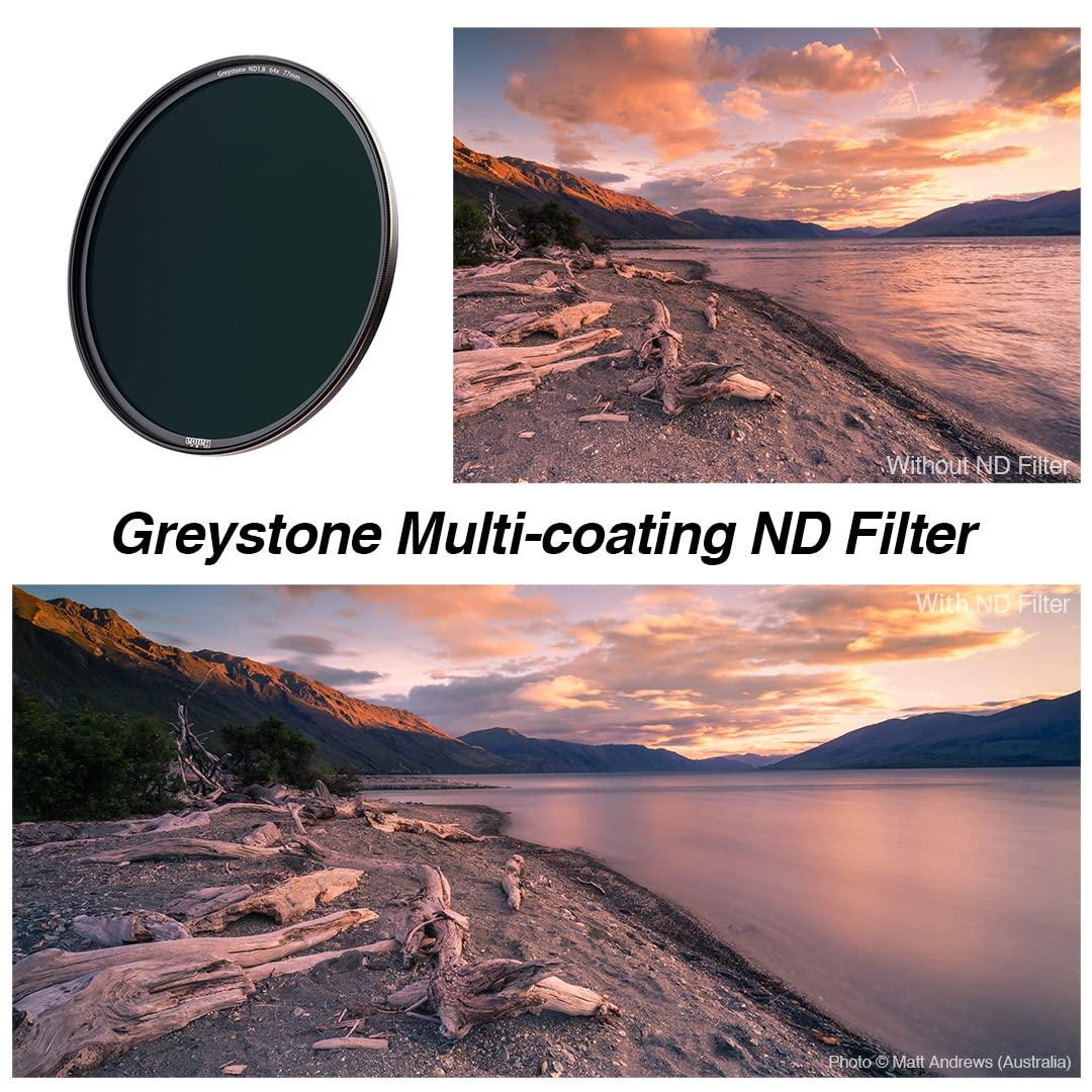 Haida Haida Greystone 58mm ND3.0 (1000x) Filter Multi-Coating Nano Coating Optical Glass Waterproof Scratch Resistant Neutral Density Filter SLR Photographic Lens Filter