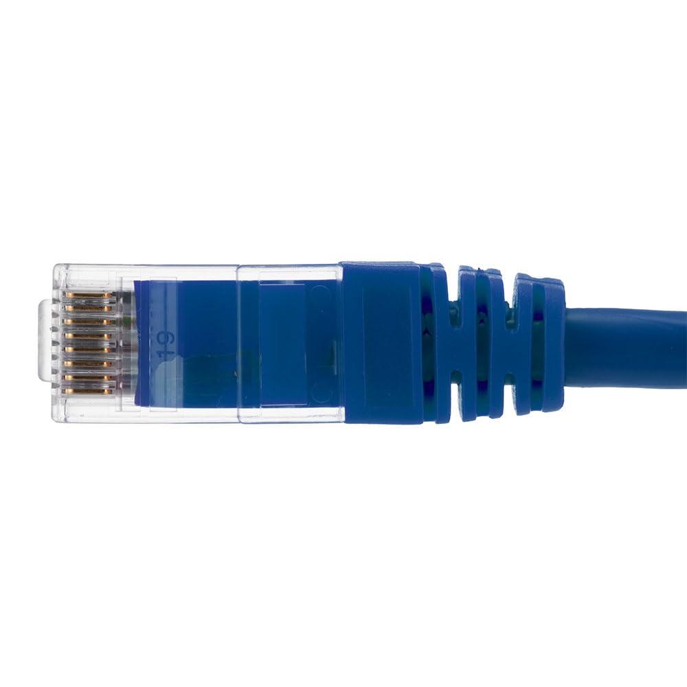NavePoint NavePoint Ethernet Patch Cable CAT6A, UTP, 24AWG, 2 Ft, 10 Pack, Blue