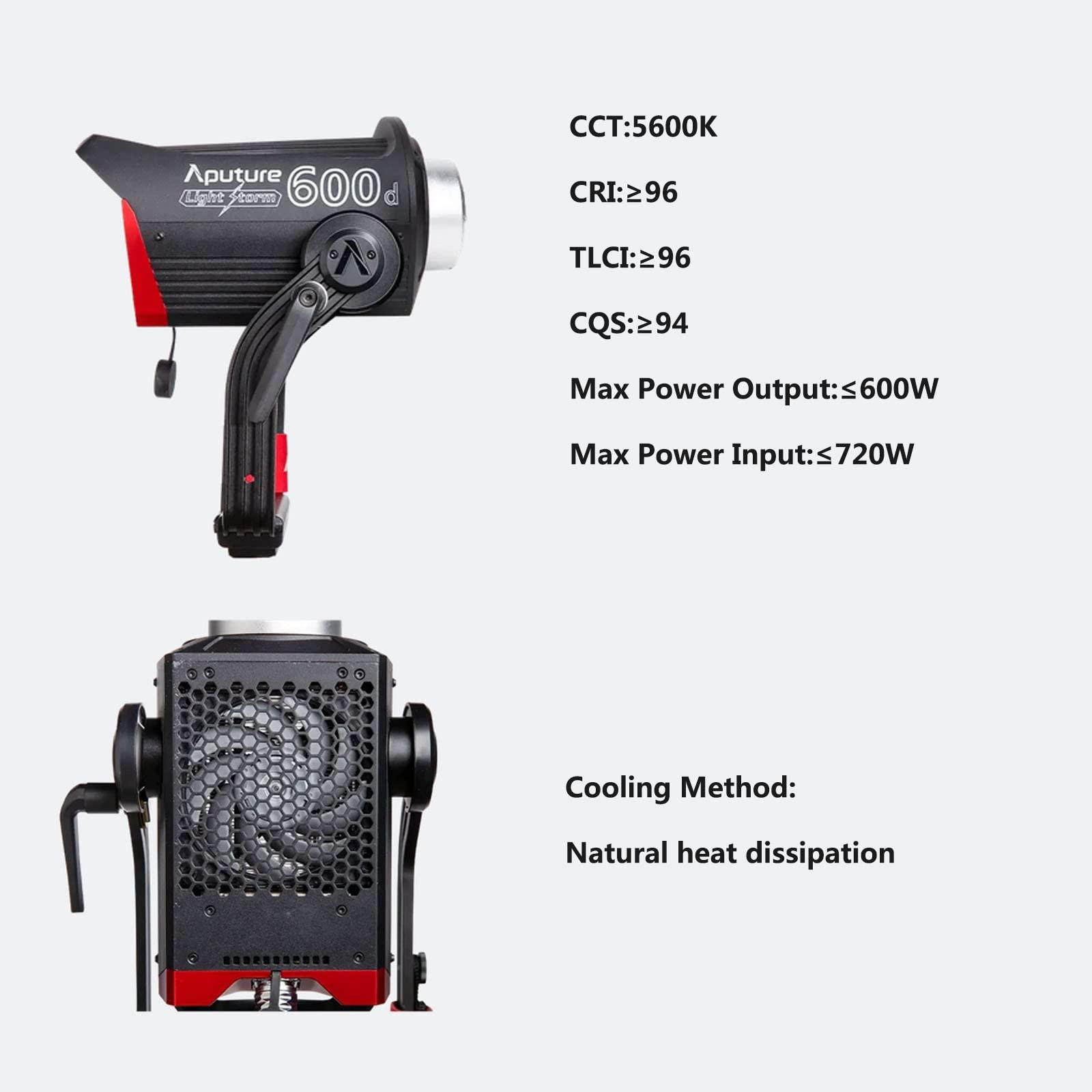 Aputure Aputure LS 600D Professional 600W Daylight with Aputure Light Dome III Softbox Kit