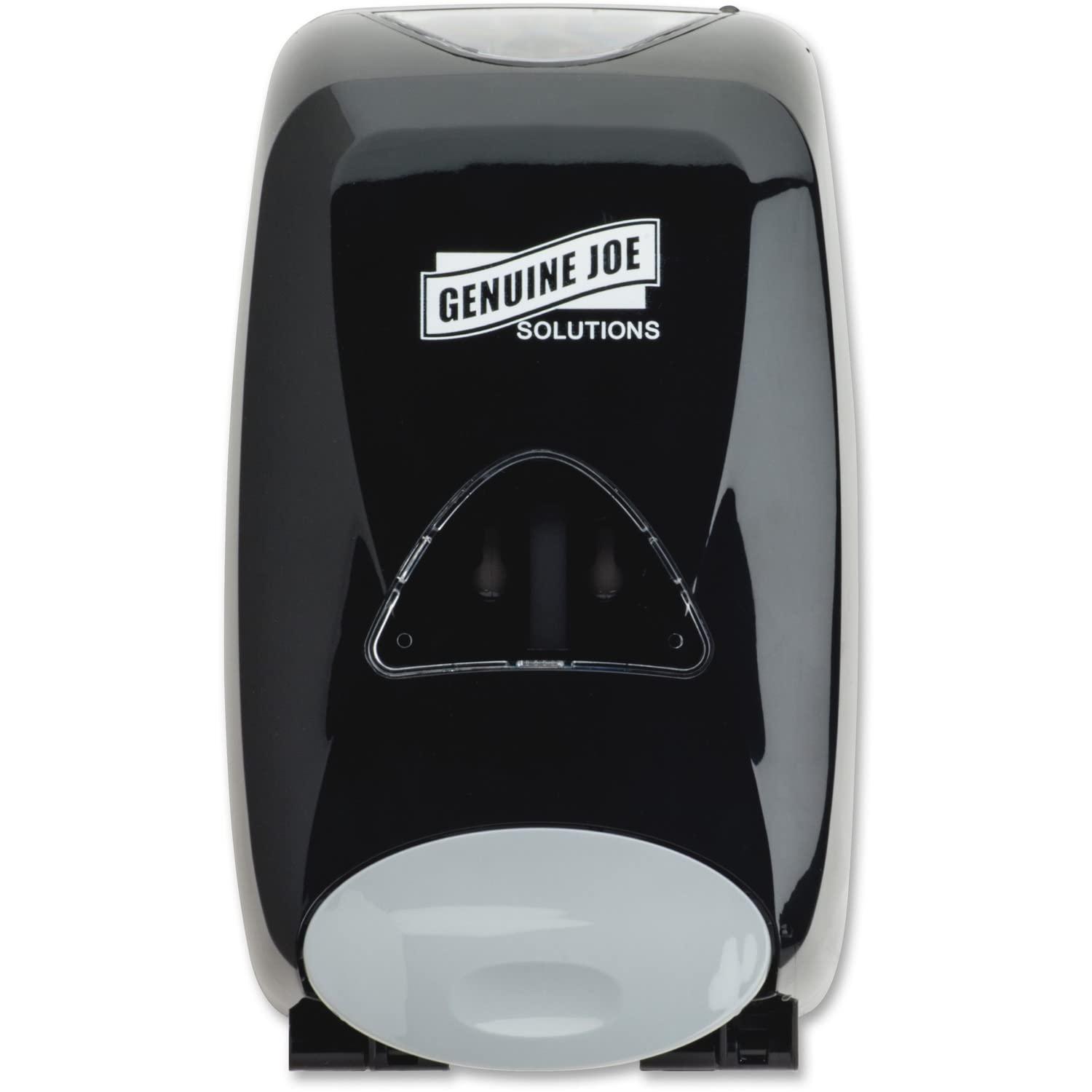 Genuine Joe Genuine Joe 98206 Dispenser, f/Liquid Soap, Manual, 1250 ml, Black