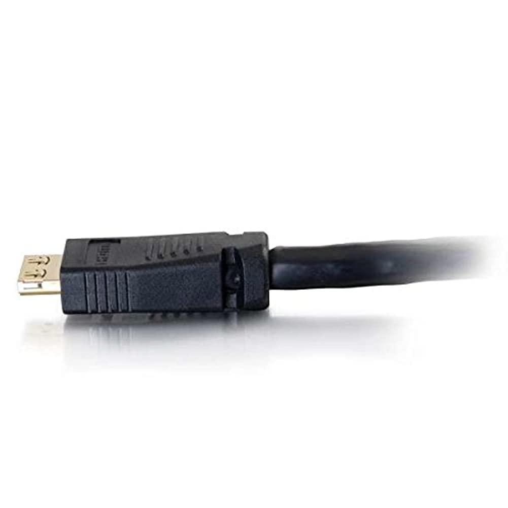 C2G Legrand - C2G Plenum Rated Ethernet Cable, Plenum Rated HDMI Cable, HDMI Cable, HDMI Cable 35 ft, Black High Speed Ethernet Cable, 1 Count, C2G 42530