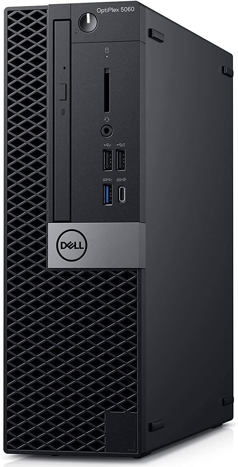 Dell Dell Windows 11 Desktop Computer OptiPlex 5060 | Intel i5-8600 Six Core (4.3GHz Turbo) | 16GB DDR4 RAM | 500GB SSD Solid State + 1TB HDD | WiFi + Bluetooth | Peripheral Computer Package (Renewed)