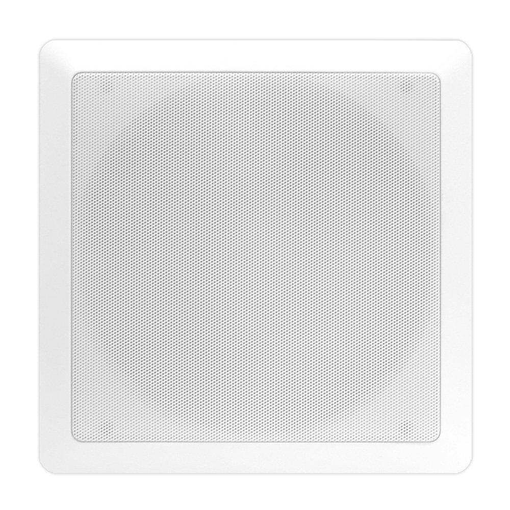 Pyle Pyle Ceiling Wall Mount Enclosed Speaker - 360 Watt Stereo In-wall / In-ceiling 10\" Enclosed Full Range Subwoofer Speaker System - 40Hz-3kHz Frequency Response, 8 Ohm, Flush Mount PDIWS10 (White)