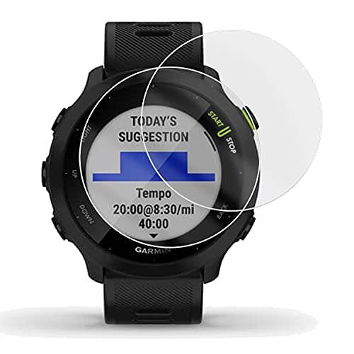 Garmin Garmin Forerunner 55 GPS Running Watch (Black) with 2-Pack Screen Protector Bundle