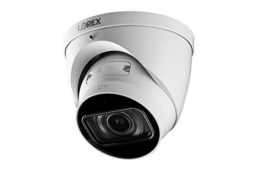 Lorex Lorex 4K (8MP) Motorized Varifocal Smart IP Dome Security Camera with Listen-in Audio and Real-Time 30FPS Recording - White