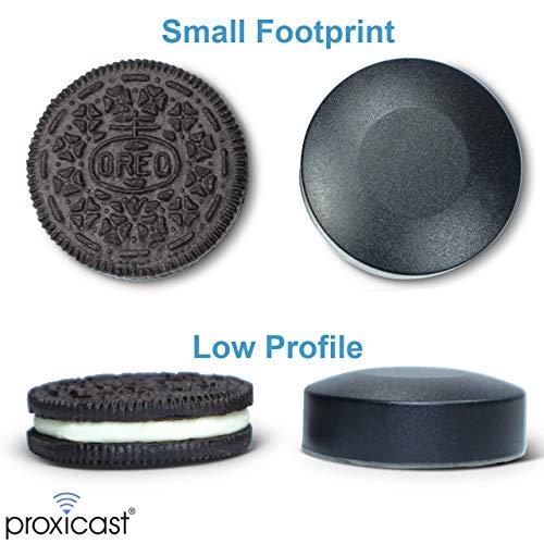 Proxicast Proxicast Ultra Low-Profile Indoor/Outdoor WiFi Antenna - Triple Band 2.4/5.8/6 GHz - Fixed Through-Hole Screw Mount Bluetooth | ZigBee | WiFi Puck - 6.7 ft Coax Lead w/RP-SMA (ANT-130-005)