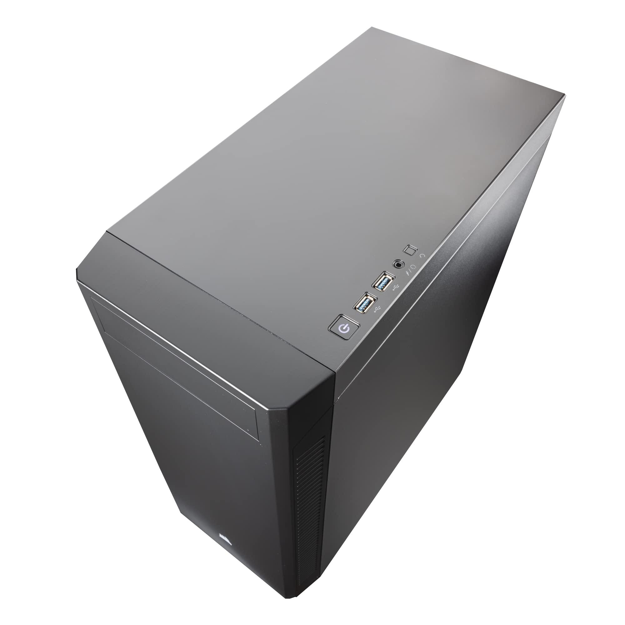 Velztorm Velztorm Pallidux Workstation Business Desktop PC (Intel i5-12400 (Alder Lake) 6-Core, Integrated GPU, 32GB DDR4, 512GB PCIe SSD + 2TB HDD (3.5), AC WiFi, BT 5.1, Win10Pro) VELZ0055