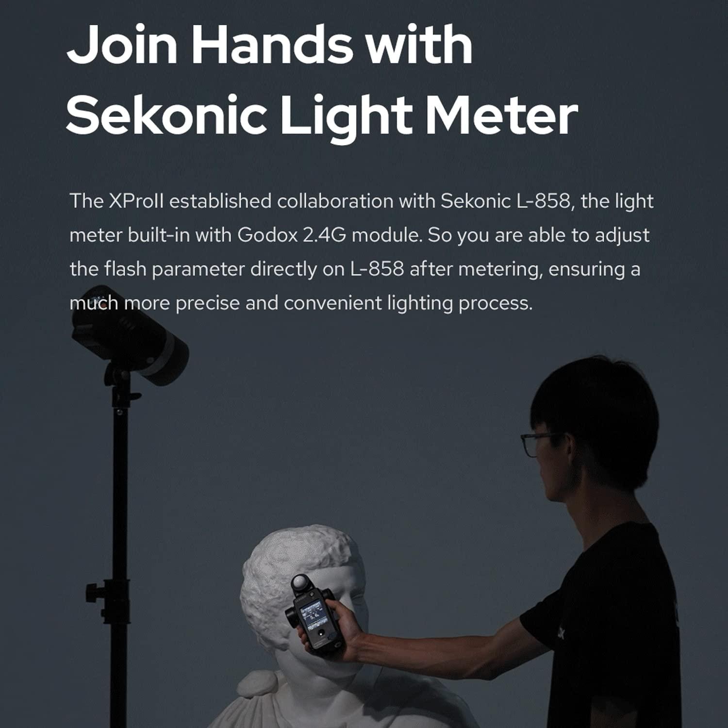 GODOX Godox XProII-C XProII C TTL Wireless Flash Trigger for Canon, Support 1/8000s HSS, TTL Autoflash, Manual Flash, TCM Transform Function, 5 Delicated Group Button, Large LCD Display, Smart APP Control