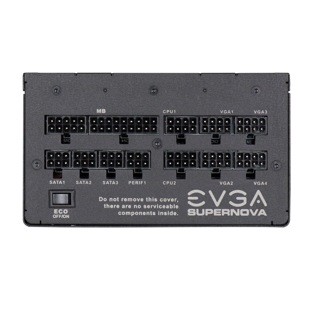 EVGA EVGA SuperNOVA 750 P2, 80+ PLATINUM 750W , Fully Modular , EVGA ECO Mode, 10 Year Warranty , Includes FREE Power On Self Tester, Power Supply 220-P2-0750-X1,Black