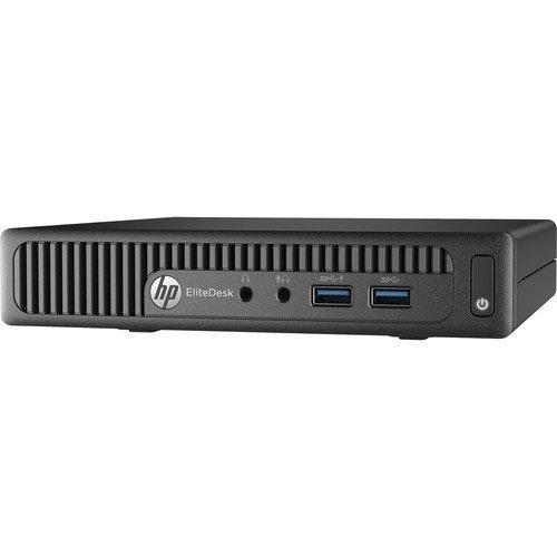 HP HP EliteDesk 705 G3 Mini Desktop, 8 GB RAM, 256 GB SSD, AMD Radeon R7, Black (Y4E54UT#ABA)