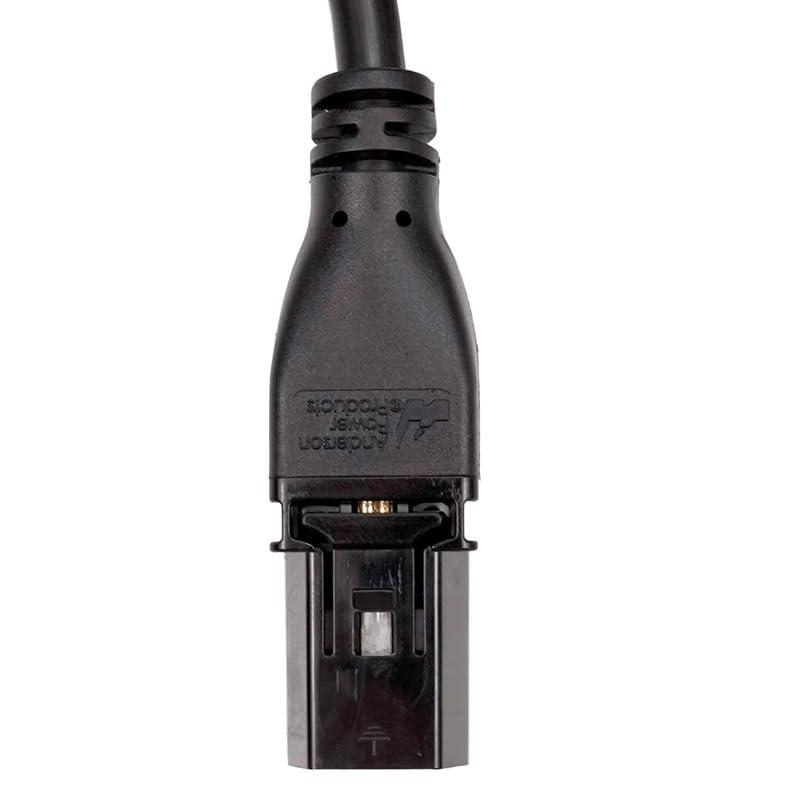 Toptekits Toptekits UK BS1363 to SAF-D-Grid T-Latch Power Cord, SAF-D-Grid T-Latch Plug to BS1363 UK Power Cable SJT 16AWG,10ft/3m (UK to Saf-D-Grid)
