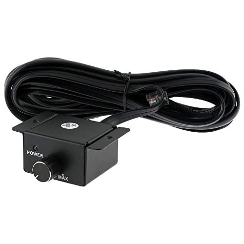 DS18 DS18 CANDY-XXL1B Amplifier in Black - Class D, Monoblock, 3000 Watts Max, Digital, 1/2/4 Ohm, with Remote Subwoofer Level Controller - Compact Mini Amplifier for Speakers in Car Audio System