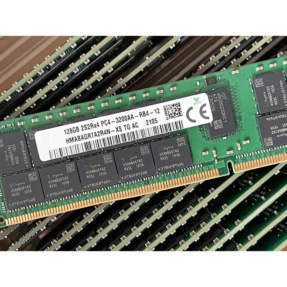 DirectNine Basics DirectNine Basics RAM 128GB DDR4 3200MHz 2S2RX4 PC4-3200AA RDIMM HMABAGR7A2R4N-XS Fit for SK Server Memory