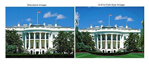 Hila 0.21x High Definition Fish-Eye Lens for Canon PowerShot SX740 HS (Includes Lens Adapter)