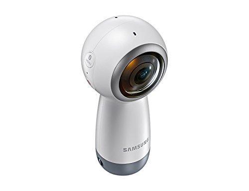 SAMSUNG Samsung Gear 360 SM-R210 (2017 Edition) Spherical Cam 360 degree 4K Camera (International Version)