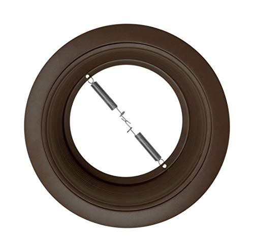 NICOR Lighting NICOR Lighting 6 inch Oil-Rubbed Bronze Recessed Baffle Trim, Fits 6 inch Housings (17510OB-OB)