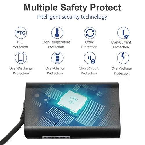 Givehooy 45W USB-C Type C AC Adapter Charger Power Supply for Dell XPS 13 XPS 12 9360 9365 9370 9333 9380 7390 9310 2-in-1 Inspiron 14 7437 Latitude 7275 7370 5175 5285 5290-2in1 LA45NM150 Laptop