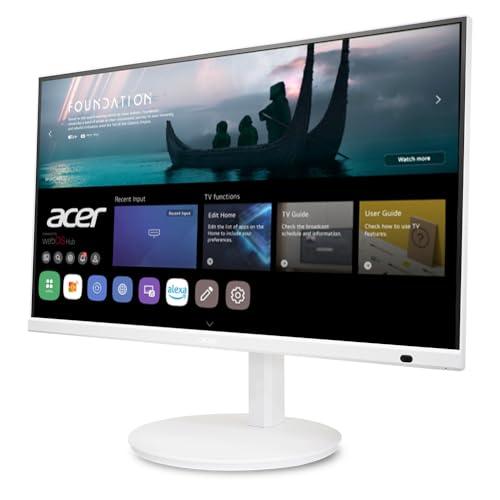 acer Acer CS272 27 IPS Full HD Smart Monitor | WebOS | Streaming TV | Bluetooth | Wireless Projection | iOT Device for Smart Home | Height Adjustable, Swivel, Tilt & Pivot | 3Wx2 Speakers | sRGB 99%
