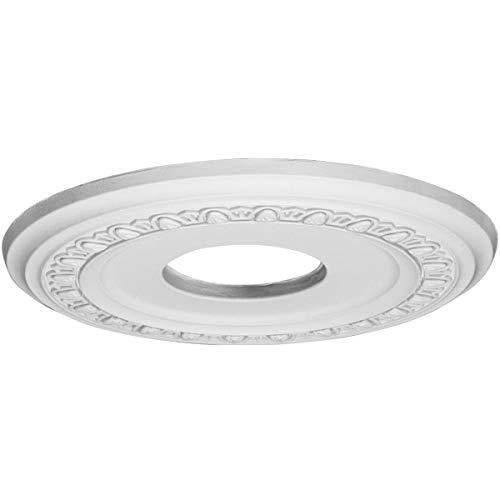 Ekena Millwork Ekena Millwork CM12JA Jackson Ceiling Medallion, 12 1/4"OD x 4"ID x 1 1/8"P, Factory Primed