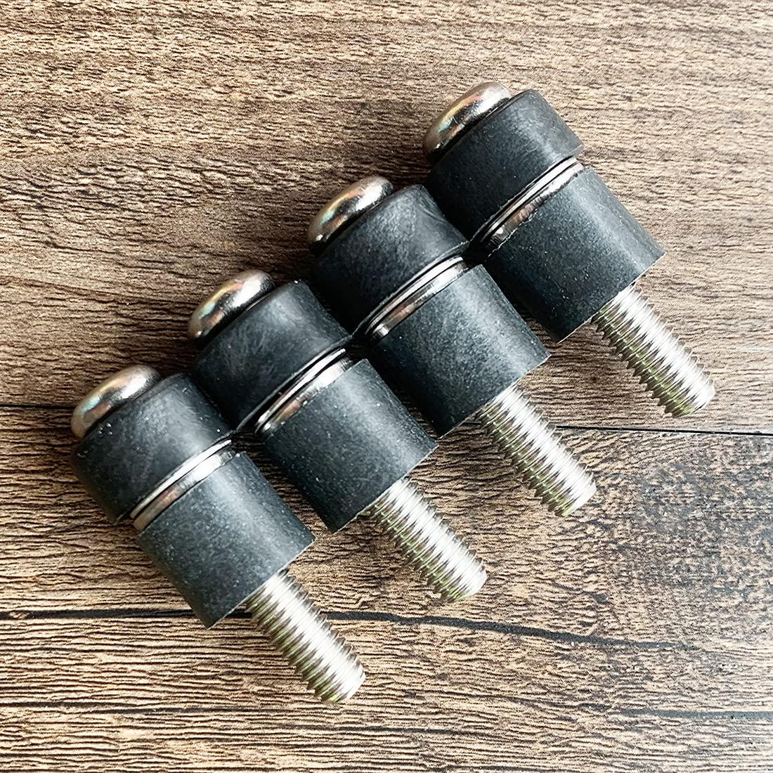 Adiyer Adiyer M8 Screws for Samsung TV Wall Mount 304 Stainless Steel M8 x 45mm TV Mounting Bolts Screws for Samsung TV with 25mm Long Spacers