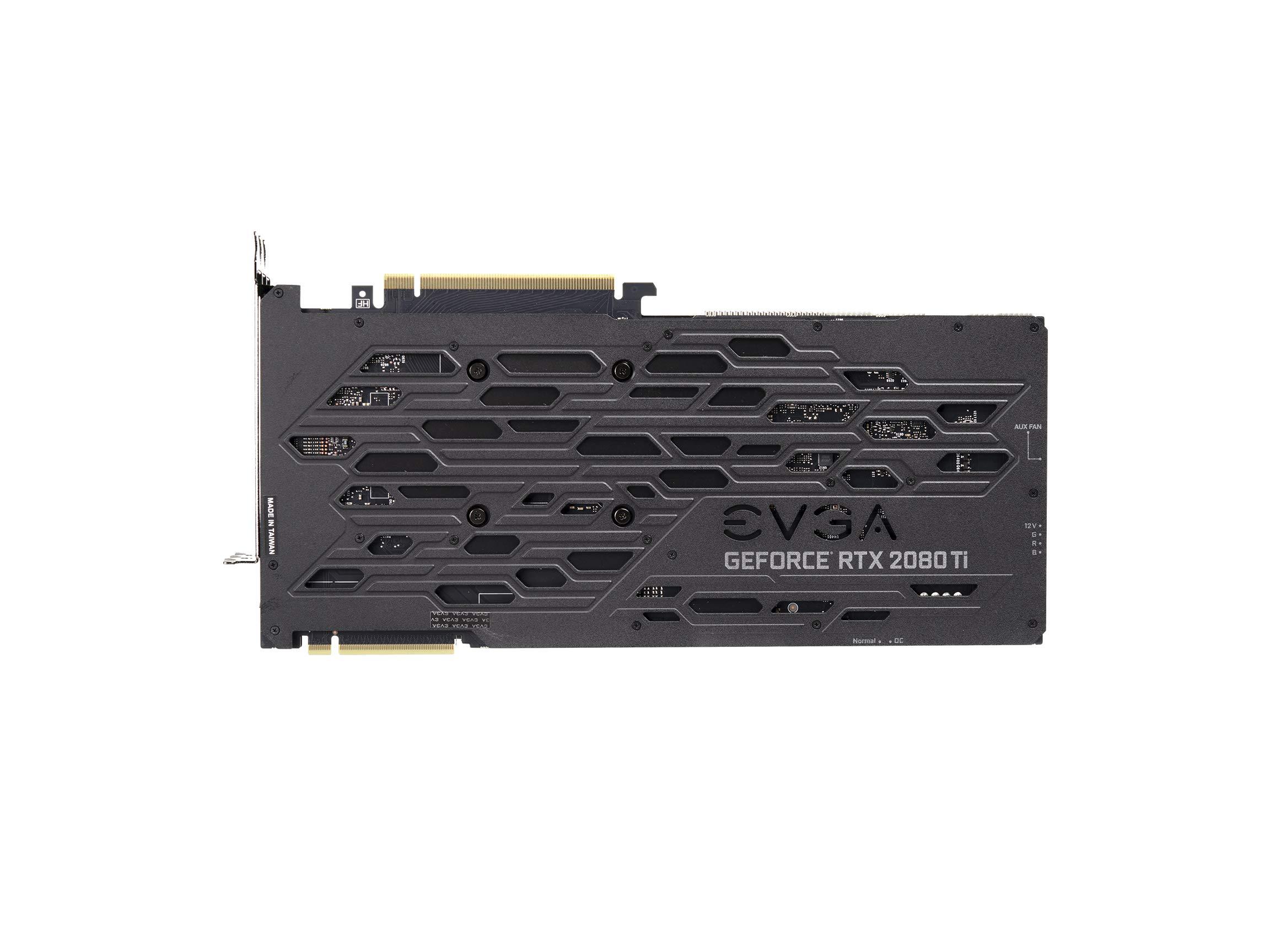 EVGA EVGA 11G-P4-2487-KR GeForce RTX 2080 Ti Ftw3 Ultra, Overclocked, 2.75 Slot Extreme Cool Triple + iCX2, 65C Gaming, RGB, Metal Backplate, 11GB GDDR6
