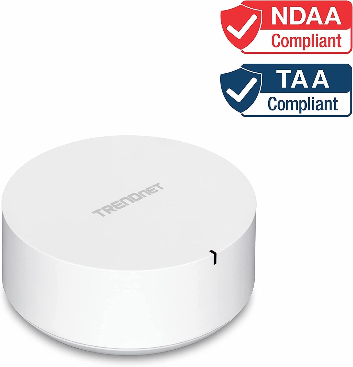 TRENDnet TRENDnet AC2200 WiFi Mesh Router,TEW-830MDR,1xAC2200 WiFi Mesh Router,App-Based Setup,Expanded Wireless Internet(Up to 2,000 Sq Ft.Home),Supports 2.4GHz/5GHz,White