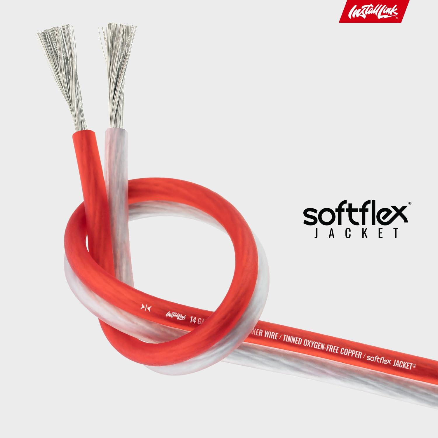 Install Link Marine 14 AWG Gauge Speaker Wire Cable, Tinned OFC (100 Feet) by Install Link