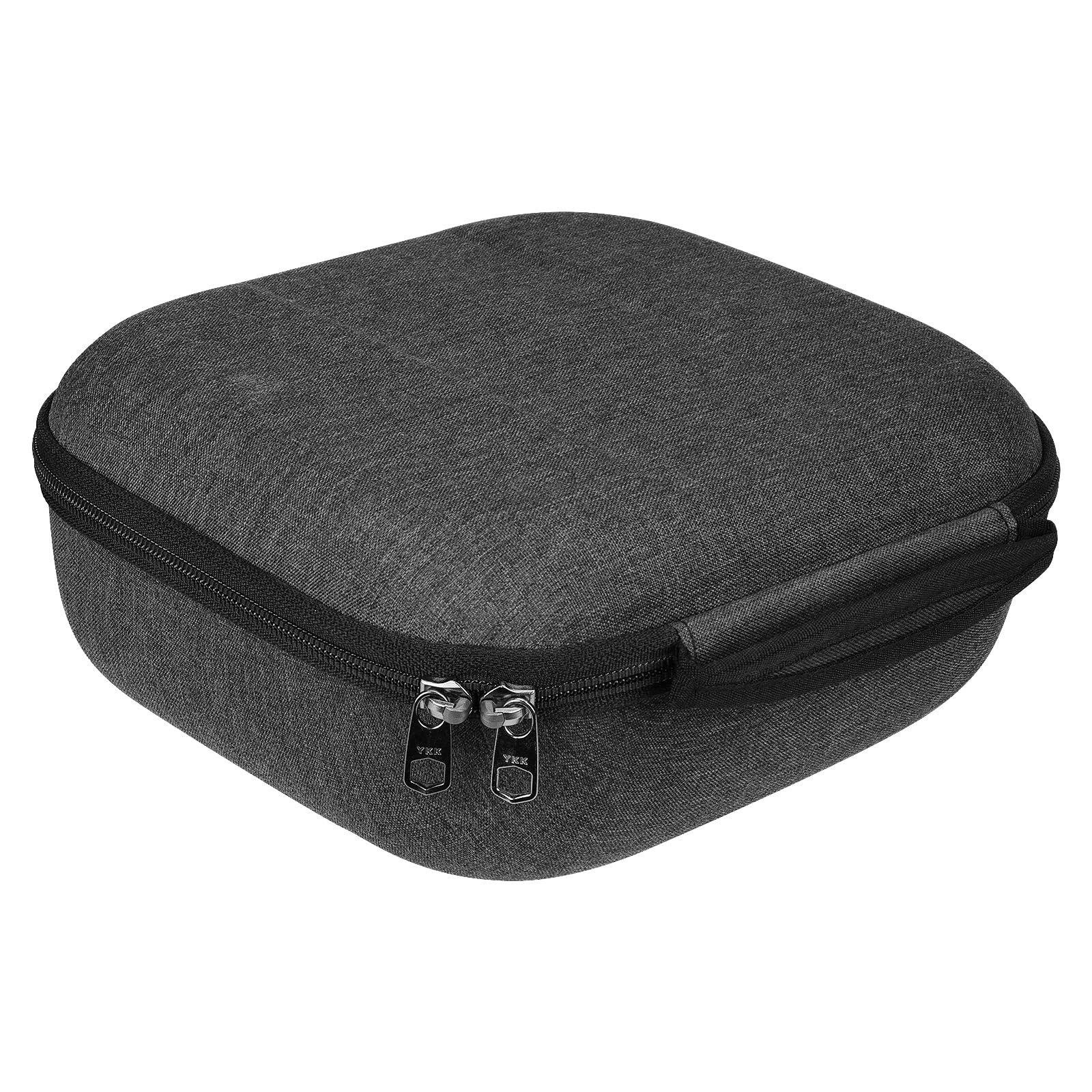 GEEKRIA Geekria Shield Headphones Case Compatible with AKG K 240, K 92, Q701, K 712 Pro, K 702, K 701 Headphones, Replacement Protective Hard Shell Travel Carrying Bag with Cable Storage (Dark Grey)